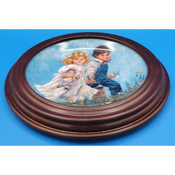 John Mcclelland 1986 Jack and Jill Collector Plate - Picture 2 of 4
